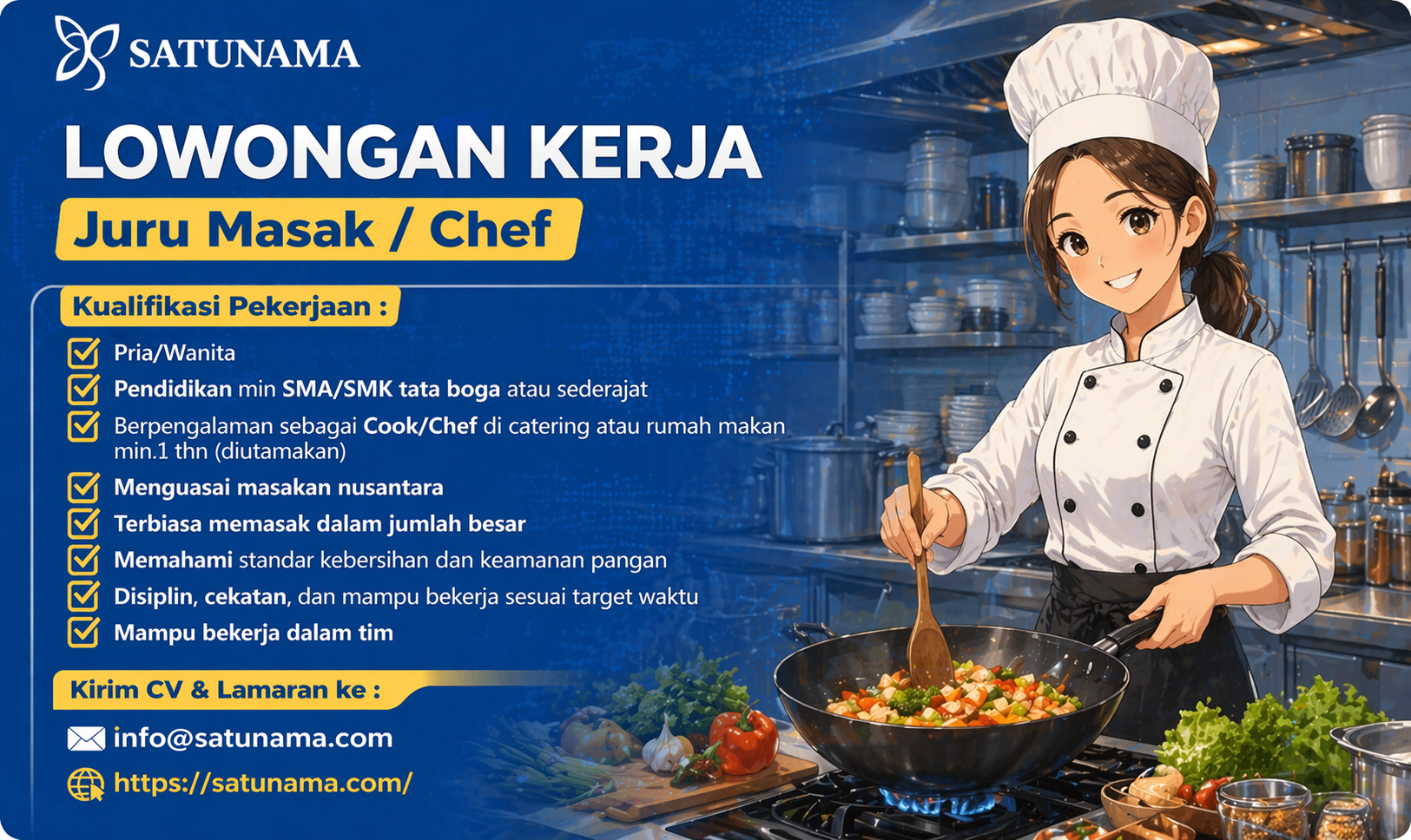Juru Masak / Chef